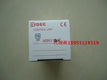 Original Japanese IDEC and spring 30MM flat head reset button switch ABN110 red green and black 1 normally open