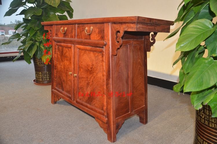 世 条案 1,4 米 缅甸 花梨 大 果 紫檀 台 cho đồ nội thất sơn Đài Loan Shentai - Bàn / Bàn bàn gỗ dài