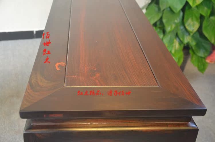 世 红木 1,5 米 大红 台 cho Đài Loan đồ nội thất đồ gỗ Shentai - Bàn / Bàn bàn ăn gỗ tân cổ điển	