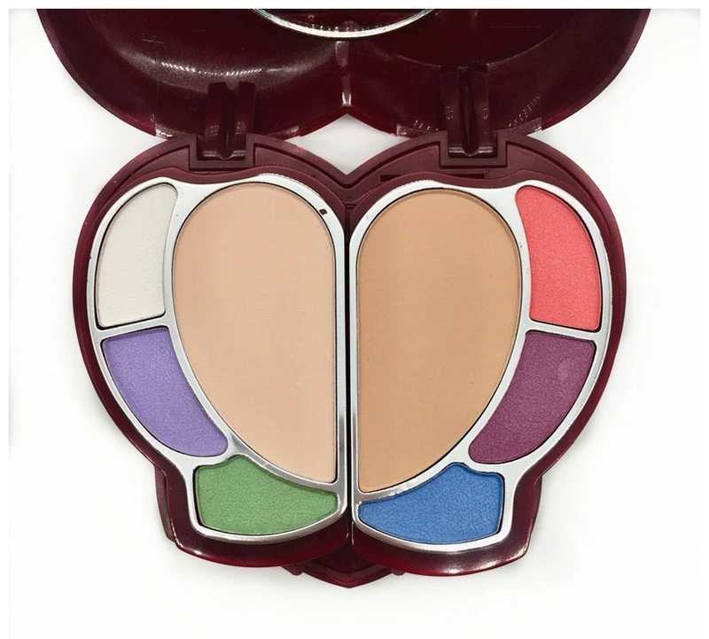 Bảng trang điểm SABAS Sabes Forbidden City Son môi Eye Shadow Blush Toàn bộ Set dành cho sinh viên mới bắt đầu Cung điện Trang điểm tường đỏ - Bộ sưu tập trang điểm