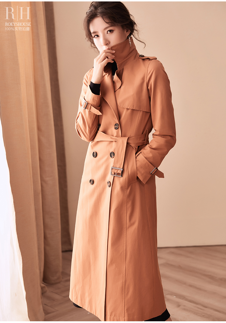 Trench pour femme ROEY HOUSE en Coton - Ref 3226537 Image 16