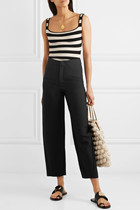 Temperament is really tough Novara long pants beauty to fracking Even Liu Wen baited with lower wind and diagonal profile shape