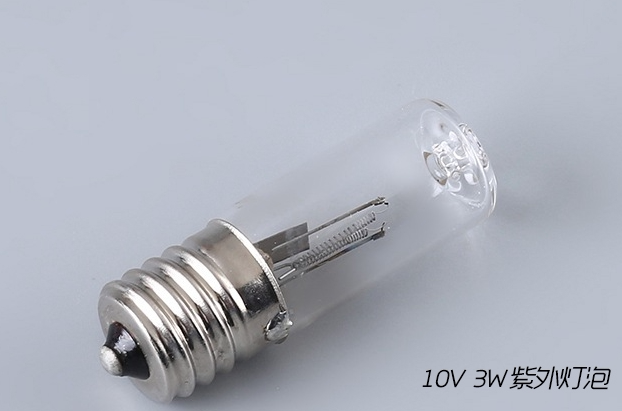 E17 3W UV light bulb clothes hanger vending machine Toothbrush Shoes Germicidal lamp UV Purple Light Lamp