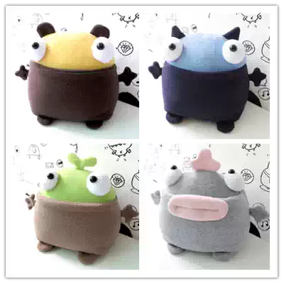 PLUMO desktop companion Baibita egg yolk Bud mobile phone digital stationery storage bamboo charcoal doll