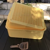 Туалет для домашних животных кошачьи песочные бассейн Большой открытый кошачий бассейн антиксерный всплеск кошачья песчаная тарелка кошачья туалетная туалетная черепаха артефакт