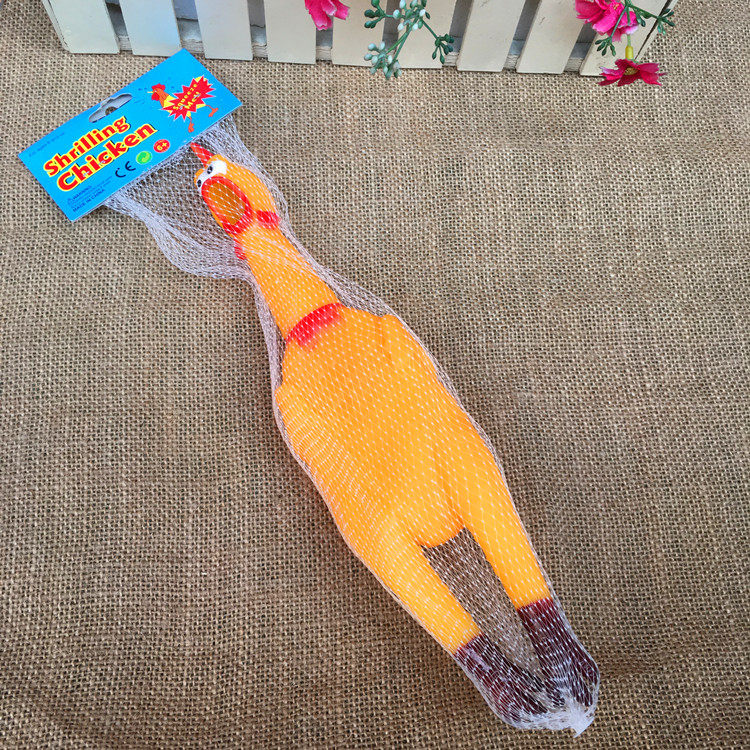 Screaming Chicken Screaming Chicken Dog Toy Teddy Bullfighting Desperate Chicken Monster Calling Chicken Toy Chicken Sounding Toy
