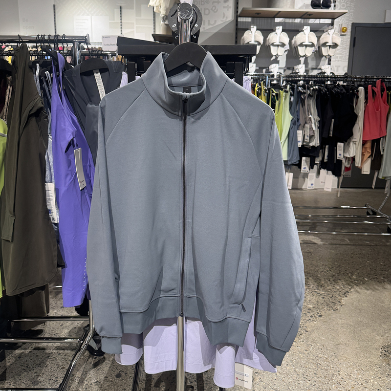 Lululemon Twill Track Men's Loose Raglan Sleeve Sports Long-Sleeve Jacket