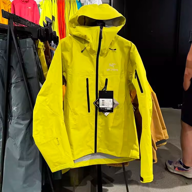 Arc'Teryx/Arc'Teryx Alpha Sv Men's Gtx Embroidered Waterproof Hooded Hardshell Jacket Collection