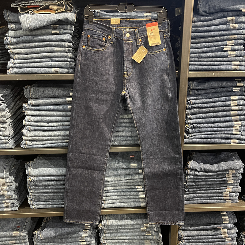 Levi'S/Levi's 501 Series Men's New Classic Five-Pocket Straight-Leg Jeans 00501