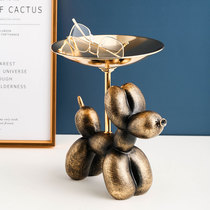 Creative Snack Candy Dishes Front Office Containing Pendulum Nordic Light Lavish Wind Home Doorway Genguan Release Key Tray