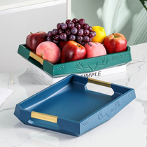 Fruit Pan Light Extravagant Luxury luxury Nordic Creative Home Modern minimalist Living room Tea Table Snack decorated tray