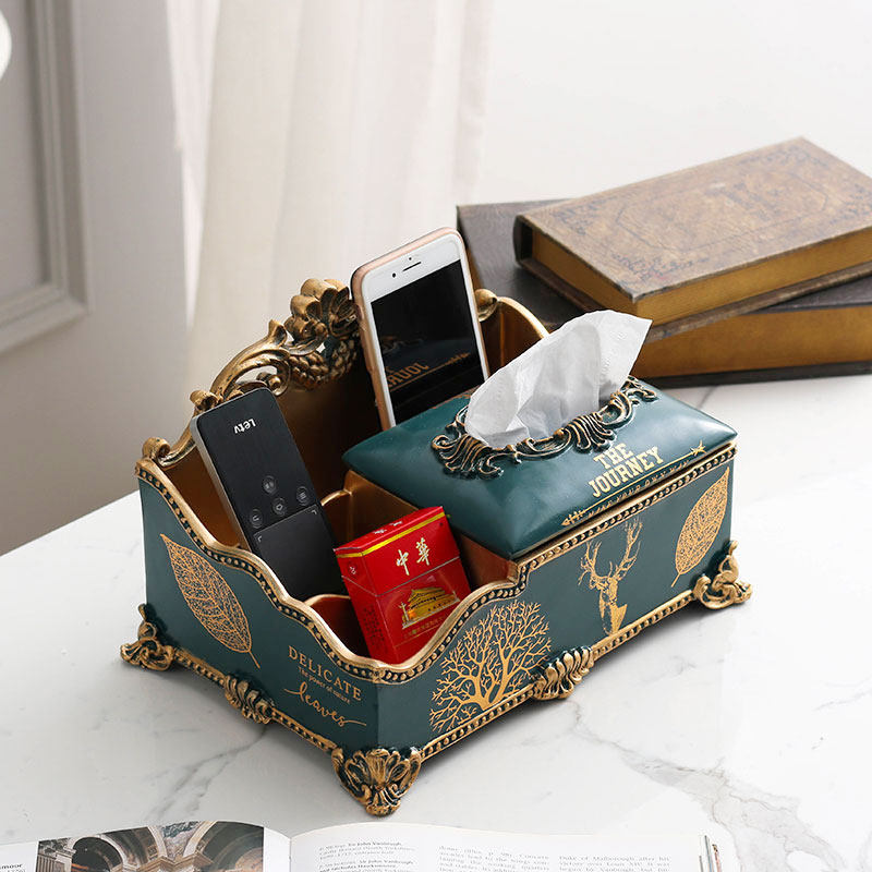 Paper Towels Box Light Lavish Livingroom Tea Table Home Lavish Upscale Joe Relocation Gift Remote Control With American Toilet Paper Box