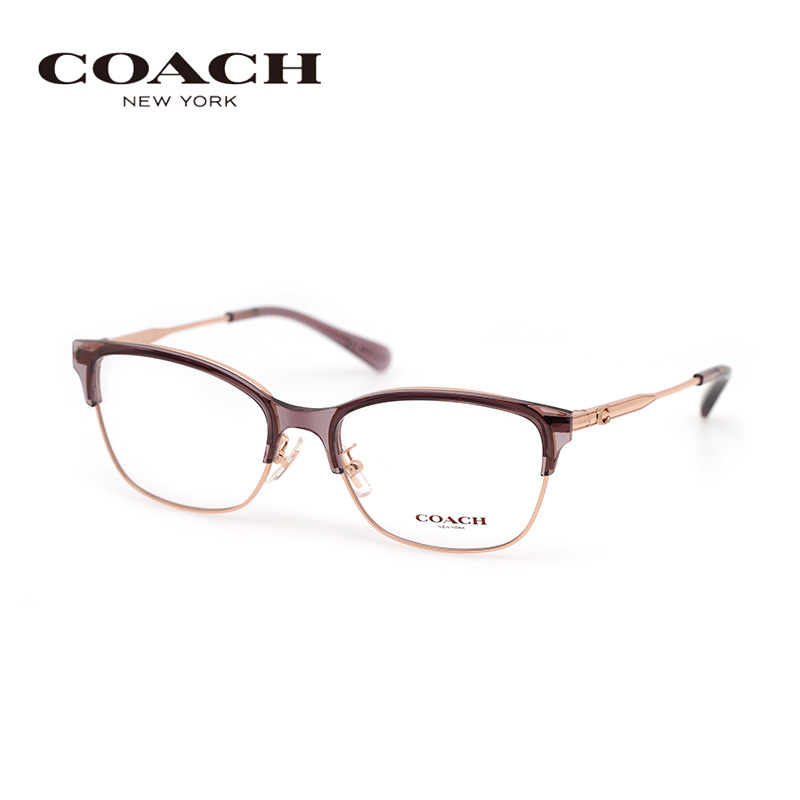 Coach Eyeglass Frames Square Korean Style Casual Versatile Myopia Optical Glasses Frame for Men and Women 0Hc5184