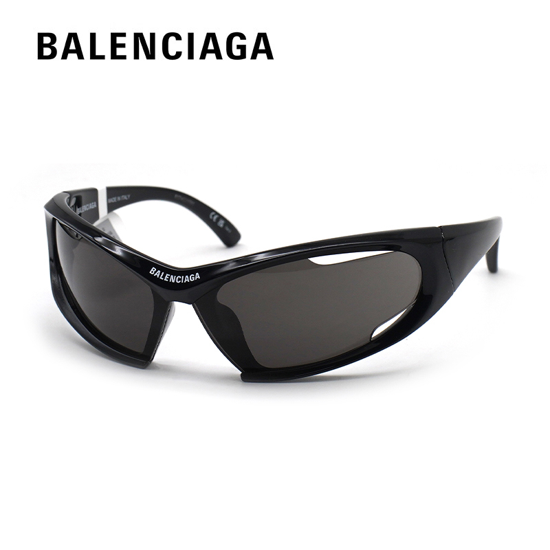 New Balenciaga Bb0318S Fashionable Futuristic Unisex Aviator Sunglasses