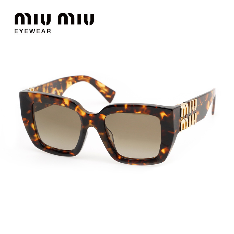 Miumiu/Miu Miu Sunglasses, Square Large Frame, Retro Trendy Sunshade Sunglasses for Men and Women 0Mu B05Sf Miumiu/Miu Miu Sunglasses, Square Large Frame, Retro Trendy Sunshade Sunglasses for Men and Women 0Mu B05Sf