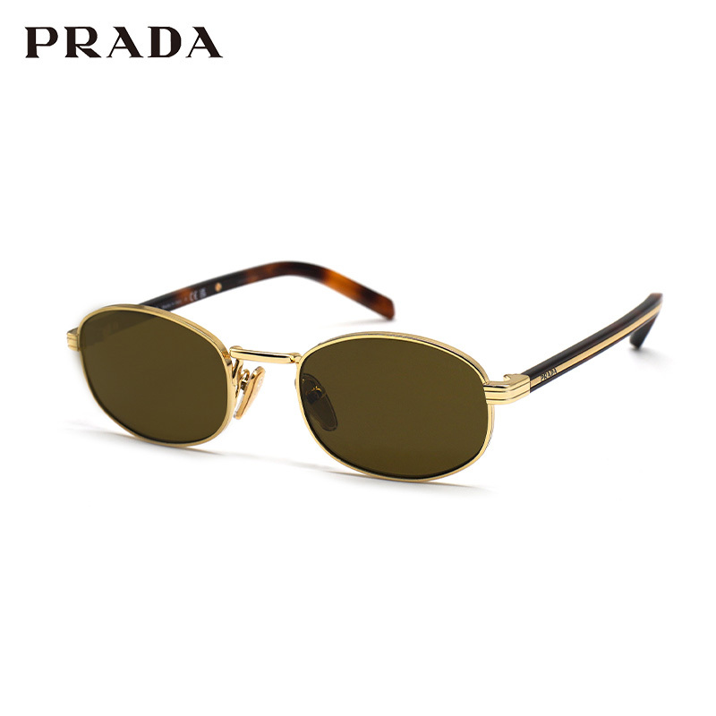 Prada Jennie Liu Wen Same Style Sunglasses Fashion Trendy Sunshade Sunglasses for Men and Women 0Pr B53S