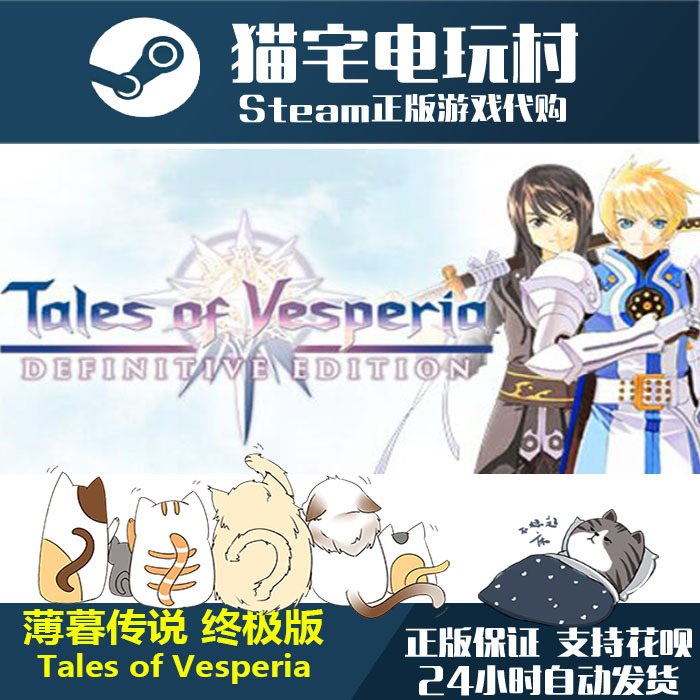 Steam Tales of Vesperia Definitive Edition Activation Code Key