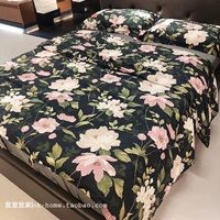 Ikea, пододеяльник, хлопковая свежая черная современная наволочка, ностальгия