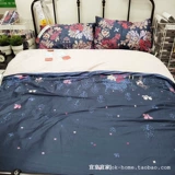 Ikea, покрывало, пододеяльник, наволочка, хлопковая простыня, 4 предмета