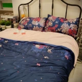 Ikea, покрывало, пододеяльник, наволочка, хлопковая простыня, 4 предмета