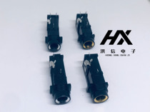 6 35 female socket 6 5 jack tuning guitar microphone microphone socket PCB panel audio socket 3 feet on one side and 4 feet on the other