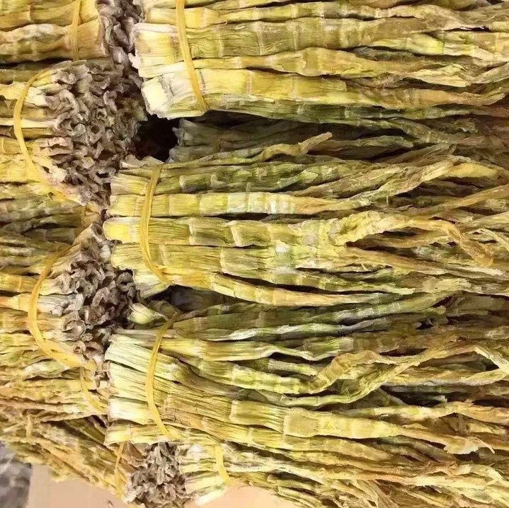 2022 New shoots dry and dry goods Hangzhou Lin'an Tianmu dried asparagus farmhouse homemade fresh tender low salt small bamboo shoot tip 500g