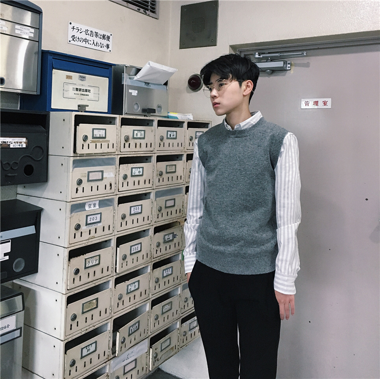 Débardeur homme Woolen gilet - Ref 1581832 Image 9