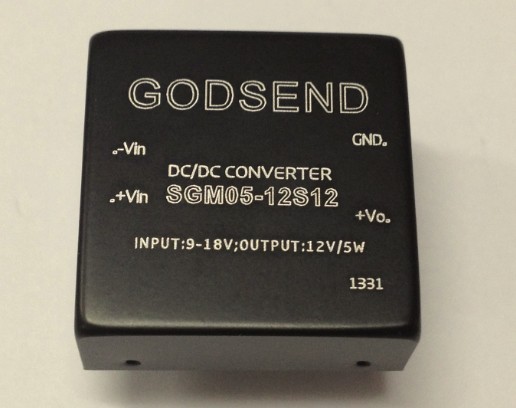 GGODSEND DC-DC module power supply SGM05-12S12 12V to 12V power 5W