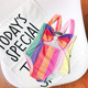 Spring and summer new girls swimsuit candy color rainbow color children's big bow baby swimsuit swimsuit one-piece