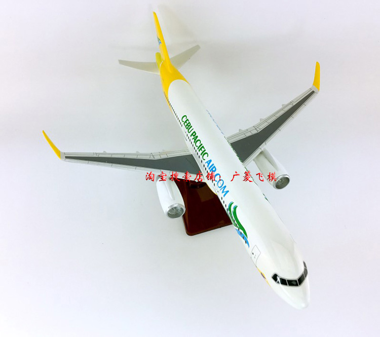 Mô hình máy bay Cebu Pacific Air A321-200 Cebu 47cm mô phỏng chuyến bay bằng nhựa mô hình máy bay chở khách tĩnh xe mô hình đồ chơi