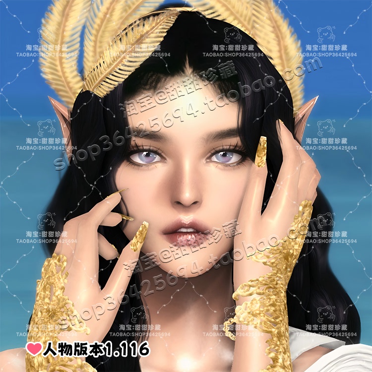 The Sims 4 Game Character Female Mod Customization Patch 1 Set of Outfits and Hairstyles No. 578--362Mb