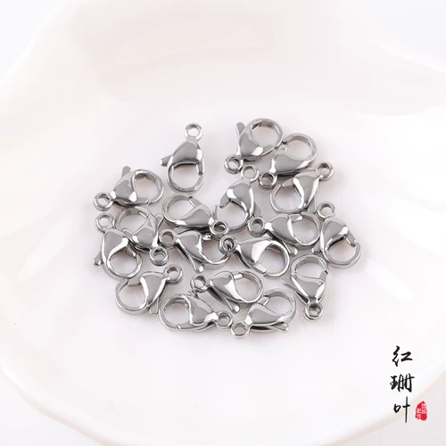 Аксессуар из нержавеющей стали ручной работы, браслет из бисера, золотая металлическая подвеска, ожерелье, DIY