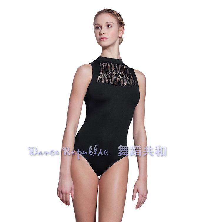 Dance Republic imported spot LULLI popular new lace sleeveless half high neck ballet jumpsuit 434