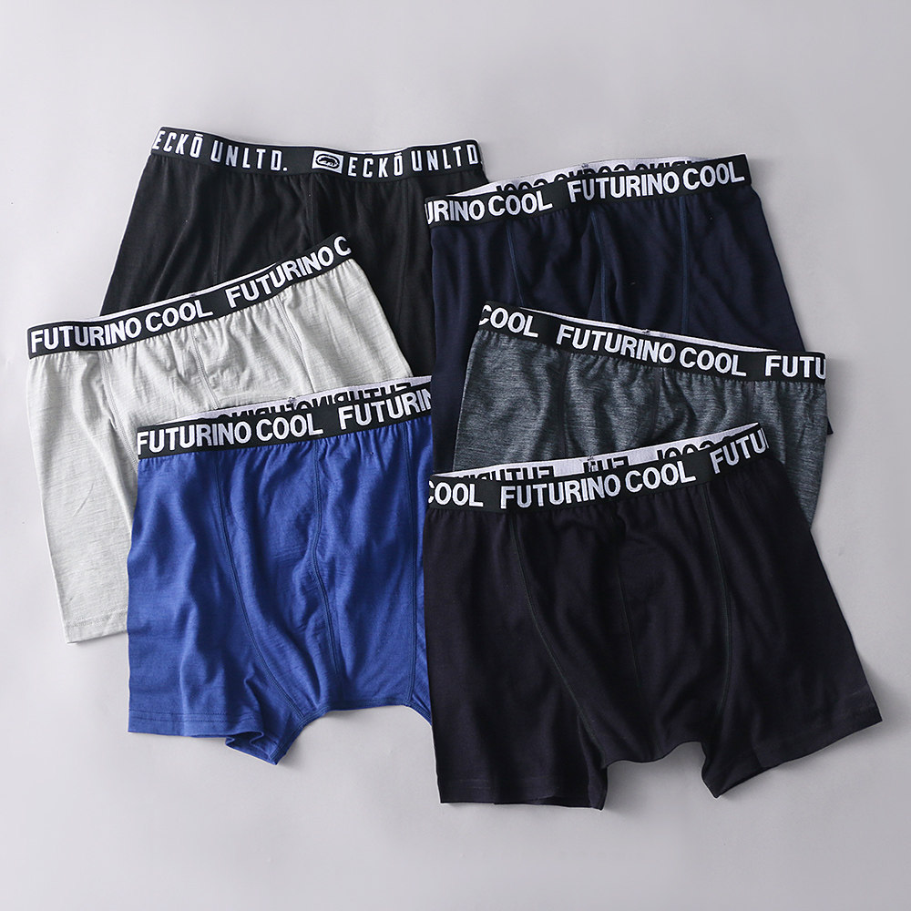 Hot selling Melino wool underwear men's quad shorts warm and sweaty and breathable antibacterial deodorization running sport