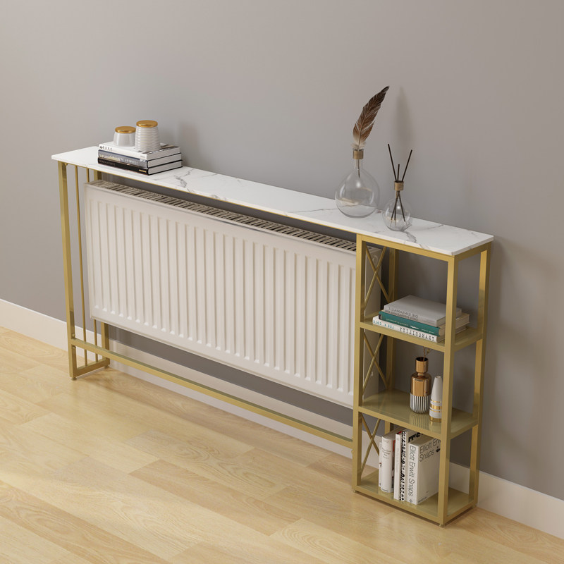 Living room sofa back bedside bedside cabinet long cabinet heating shelf against the wall narrow shelf multi-layer storage floor