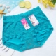 Choi Tsai Tre Than Jacquard Jacquard Boxer Quần lót nữ Eo cao Không có quần short Trace Hip 30286 30629