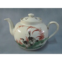 In the 50s you can clear the heart and peace round bead type Luyan teapot