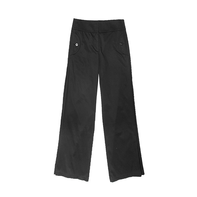 West C American Retro Jessica's Exclusive Store 690 Straight Wide-Leg Floor-Length High-Waisted Trousers 894323 West C American Retro Jessica's Exclusive Store 690 Straight Wide-Leg Floor-Length High-Waisted Trousers 894323