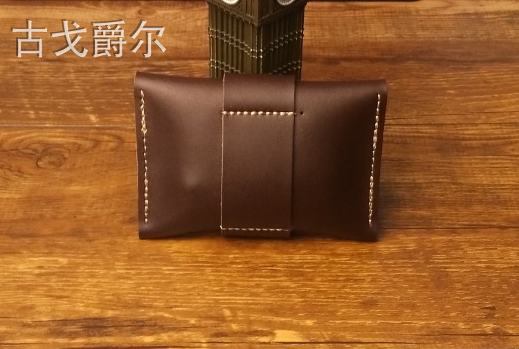 Châu Âu và Mỹ treo thắt lưng thắt lưng xe chìa khóa túi thắt lưng túi da nam cá tính đa chức năng túi chìa khóa xe túi đựng chìa khóa
