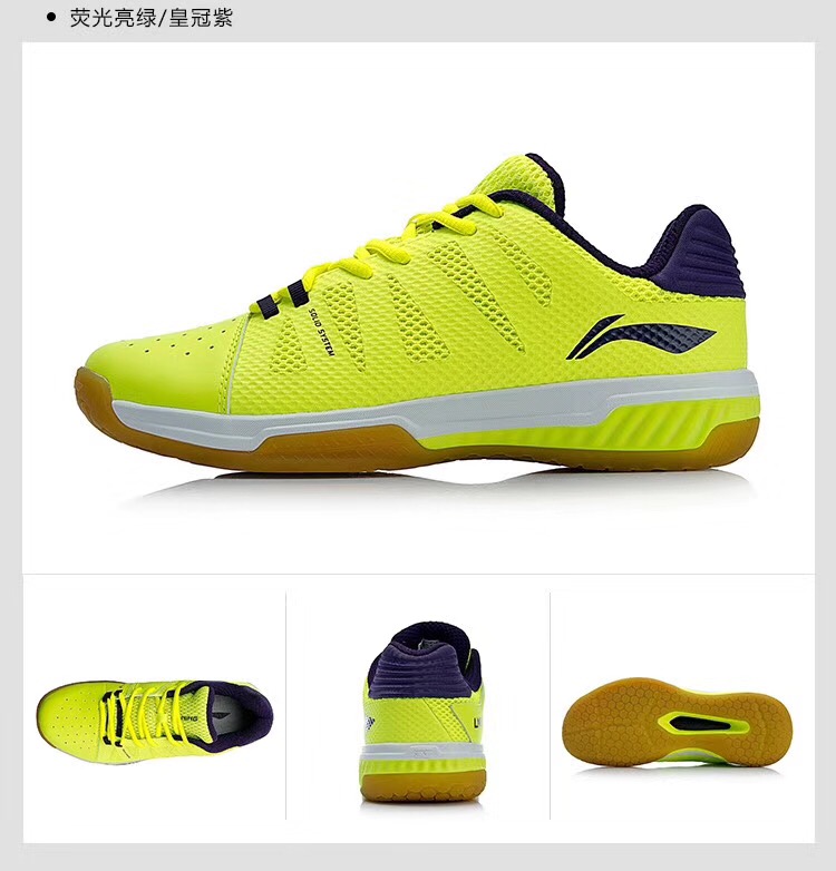 Giày cầu lông nữ Li Ning chính hãng mới 2018 mẫu giày thể thao nữ chống trơn trượt giay the thao