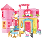 Hello Kitty, реалистичный семейный кукольный домик для принцессы, комплект, игрушка