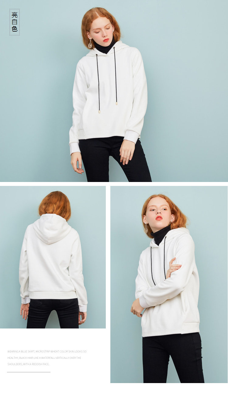 Sweatshirt femme METERS BONWE  METERSBONWE en Polyester - Ref 3216491 Image 13