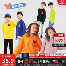 Metsborn Disney Mickey Mouse Sweatshirt Girls Spring Autumn New Kids Crew Neck Knitwear ZZ