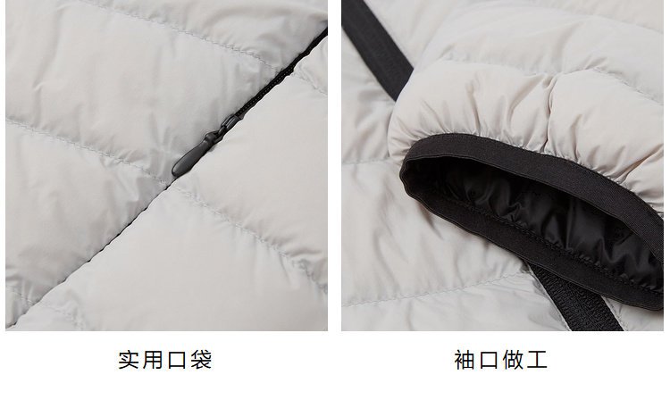 美特斯邦威 男士连帽羽绒服 90%充绒量 图12