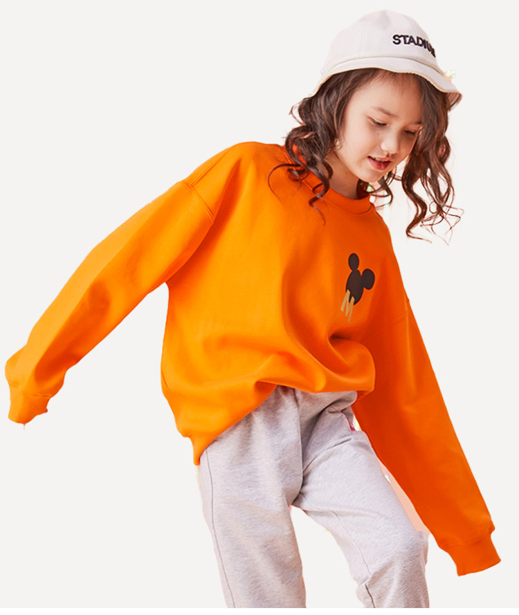 美特斯邦威 迪士尼联名 22年冬季款 儿童圆领宽松卡通印花卫衣*2件 天猫优惠券折后￥79包邮 男、女童110~150码多色可选