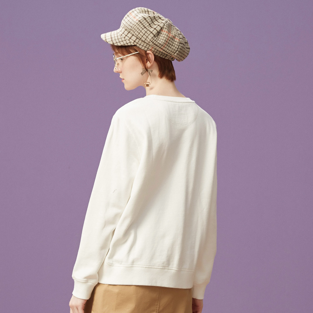 Sweatshirt femme METERS BONWE  METERSBONWE en Coton - Ref 3217022 Image 3