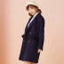 Métbonwe chính thức cửa hàng trực tuyến của phụ nữ áo len nữ phần dài mùa đông tải hoang dã áo khoác lông xù - Áo khoác dài