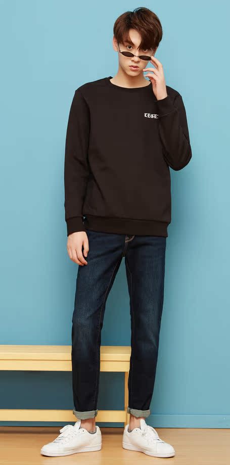 Sweatshirt homme METERS BONWE  METERSBONWE en Polyester - Ref 3128271 Image 16