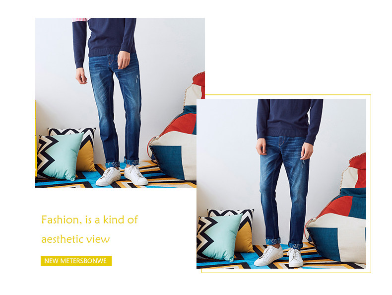 Jeans pour adolescent METERS BONWE pour automne - Ref 1478976 Image 13