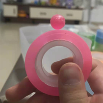 Sticky ball sticky ball viscose with ball can stick to the balls adhesive tape colored transparent rubberized adhesive tape to decompress the hard glue slime